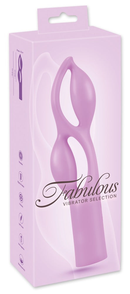Fabulous Vibrator Purple - Vibrador de Silicona con Doble Motor You2Toys