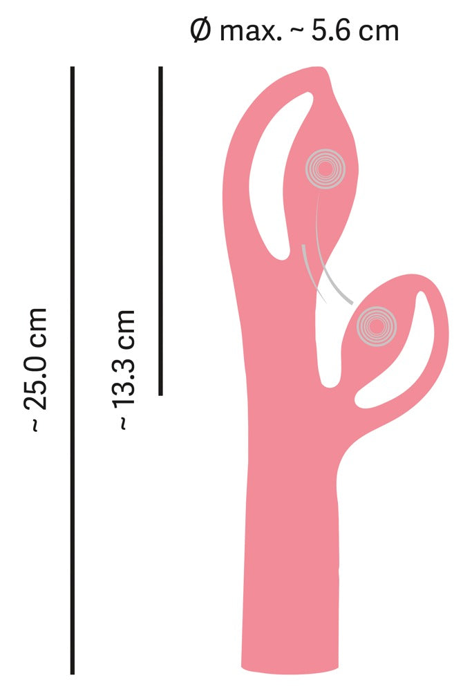 Fabulous Vibrator Pink - Vibrador Rabbit Dual con 12 Modos de You2Toys