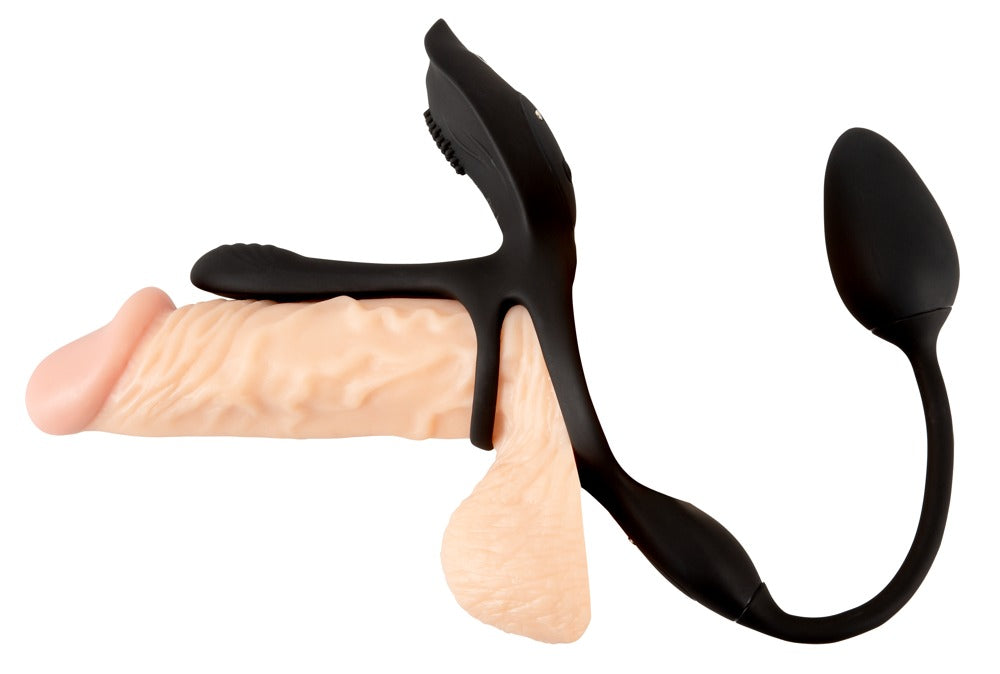 Couples Choice RC Multi Función - Vibrador de Pareja 5 en 1 con Mando a Distancia