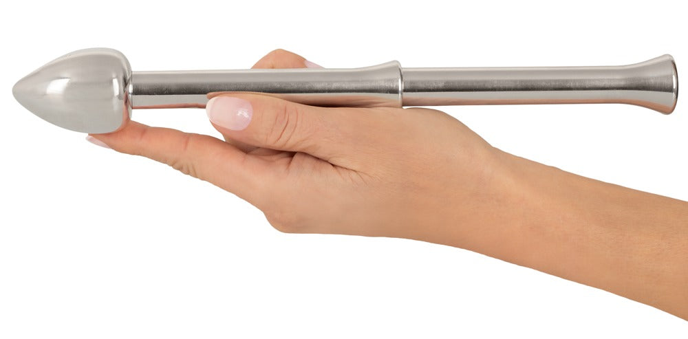 Rebel Metal Milking Stick - Estimulador de Próstata Vibrador con Punta Cónica