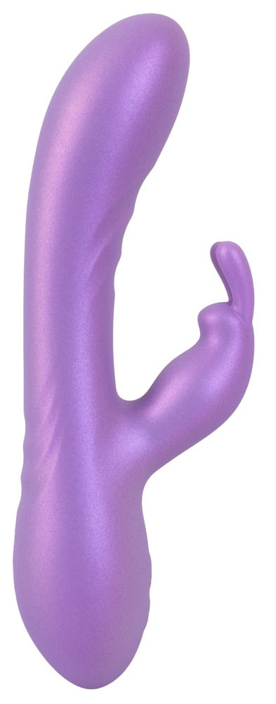 Sweet Smile Flexible Rabbit - Vibrador Clítoris Doble Estimulación Metalizado