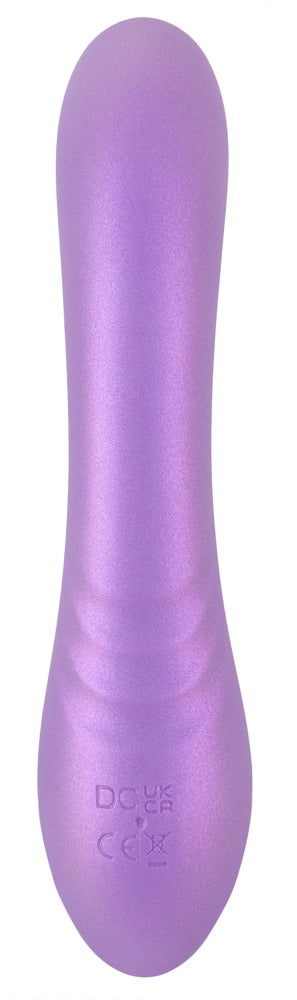 Sweet Smile Flexible Rabbit - Vibrador Clítoris Doble Estimulación Metalizado