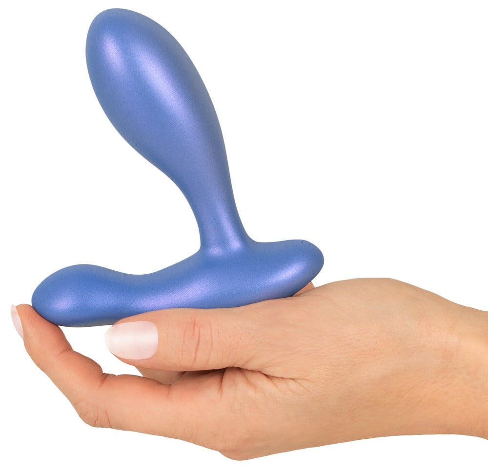 Sweet Smile Flexible Butt Plug - Vibrador Anal Doble Motor Metalizado
