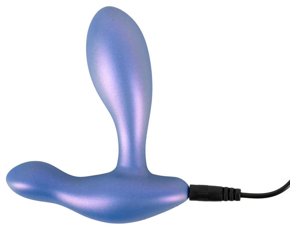 Sweet Smile Flexible Butt Plug - Vibrador Anal Doble Motor Metalizado