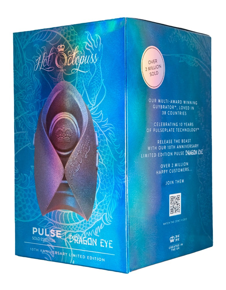 Pulse Solo Essential Dragon Eye - Masturbador con Vibraciones Pulsantes