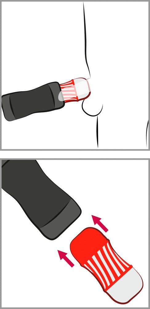 Tenga Vacuum Gyro Roller - Masturbador Automático con Rotación y Succión