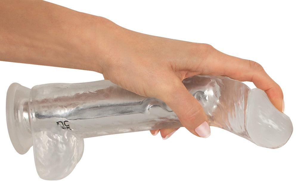 Crystal Clear Vibrador Realista 24.5cm - 10 Modos de Vibración