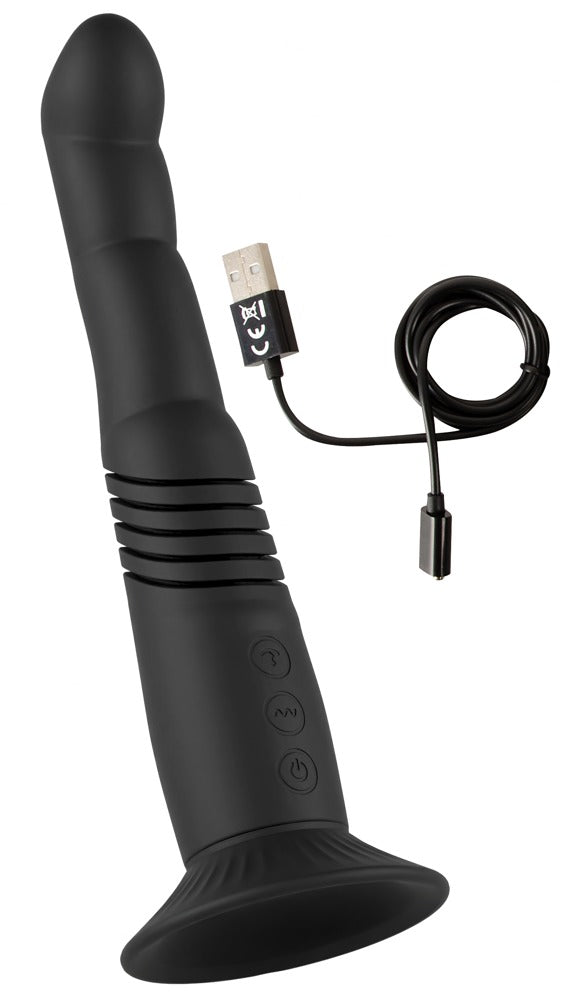 CC G and P-Spot Thrusting Finger - Vibrador de Empuje con Base de Succión