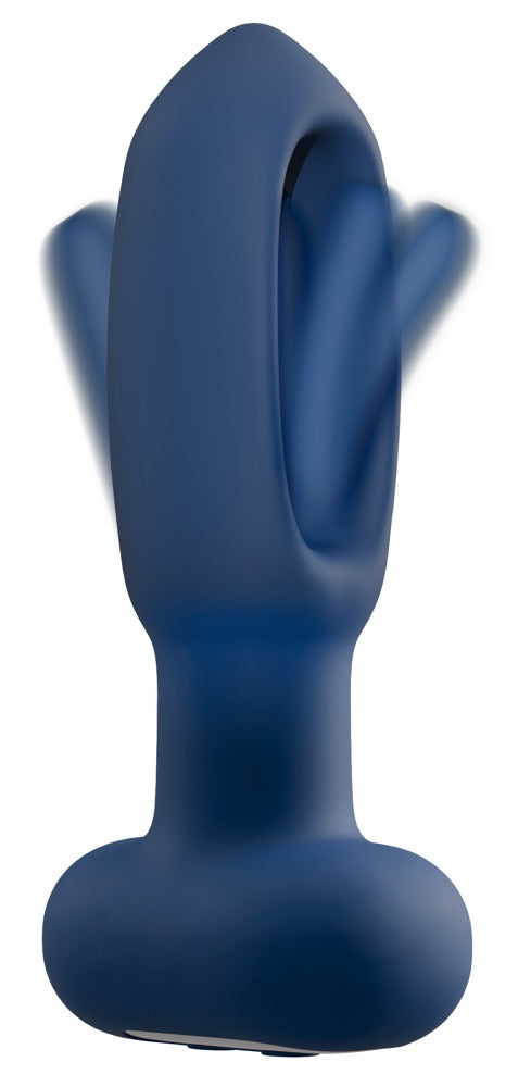 ANOS Flickering Tongue Butt Plug - Vibrador Anal con Lengüeta Motorizada y Mando a Distancia