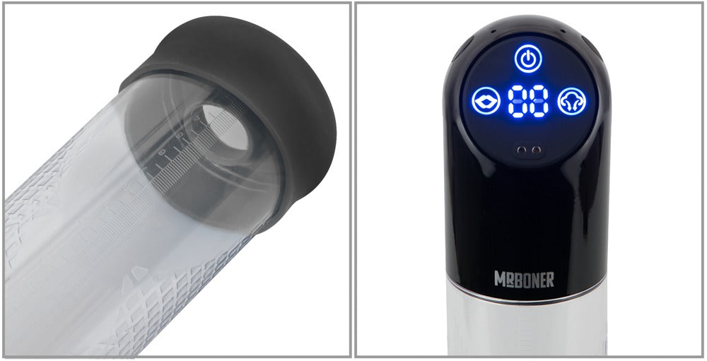 Mr. Boner Water Penis Pump - Bomba de Vacío Automática Impermeable