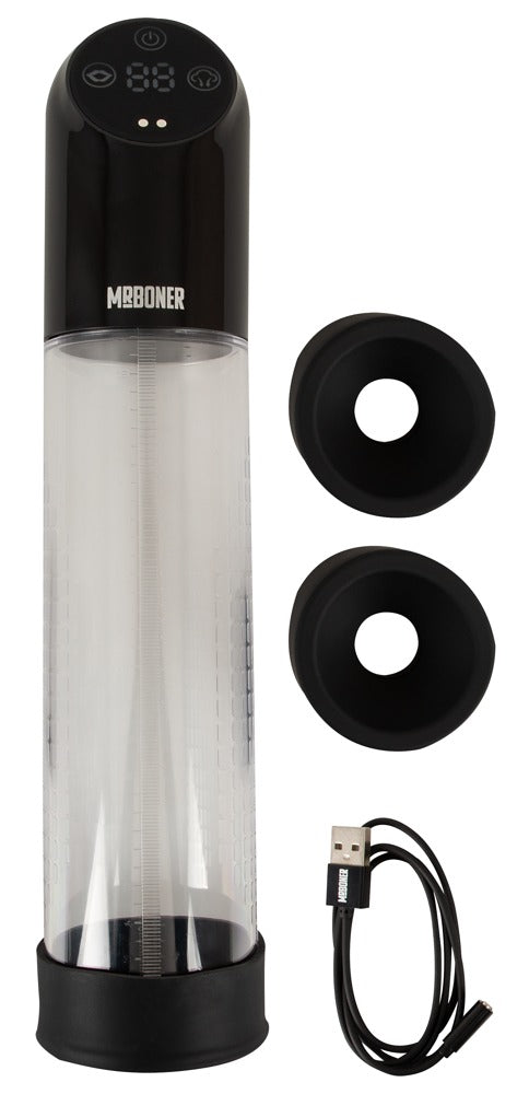 Mr. Boner Water Penis Pump - Bomba de Vacío Automática Impermeable