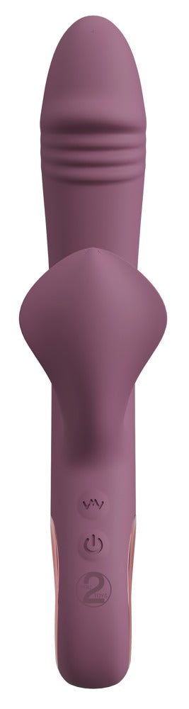 Slim Triple Plum - Vibrador 3 en 1 Recargable You2Toys