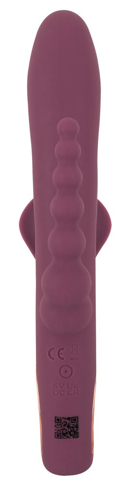 Slim Triple Plum - Vibrador 3 en 1 Recargable You2Toys