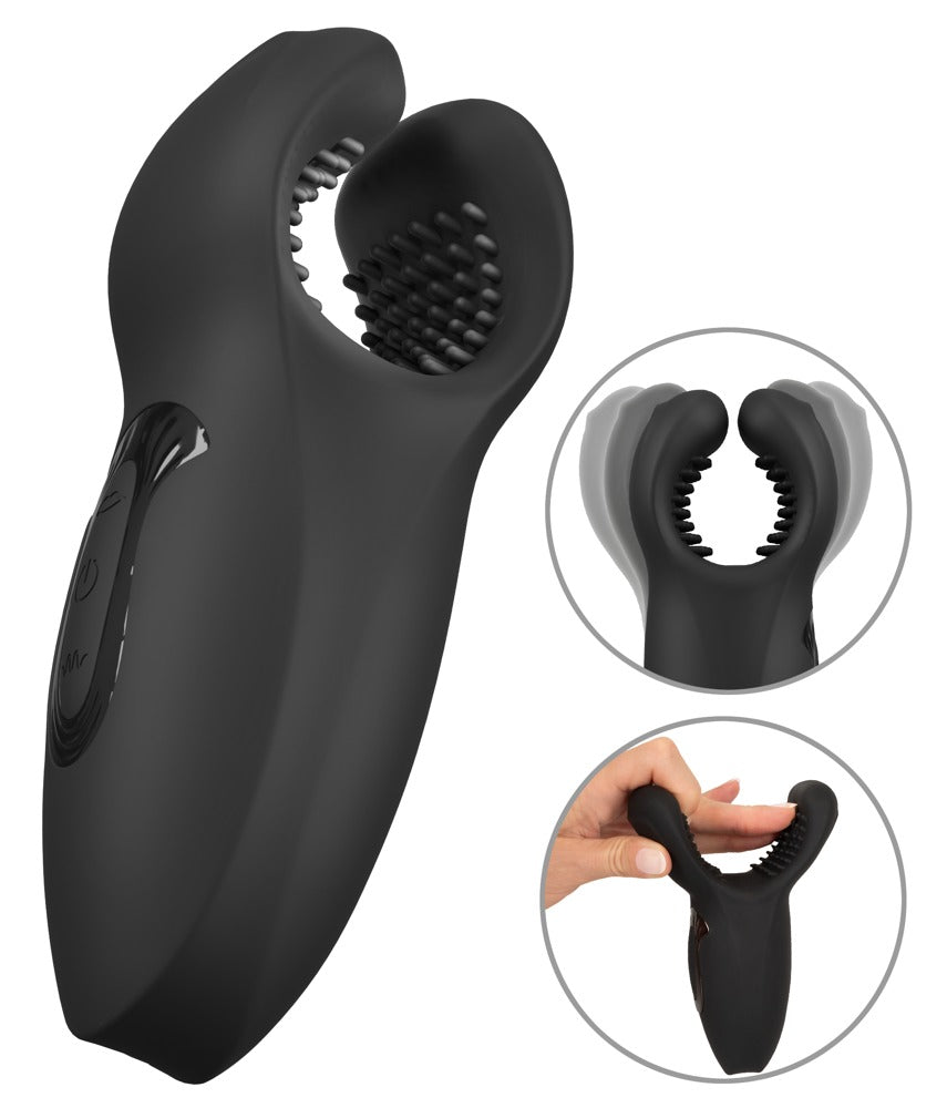 Rebel Man Wand - Masturbador con Alas Vibratorias Móviles y 3 Motores