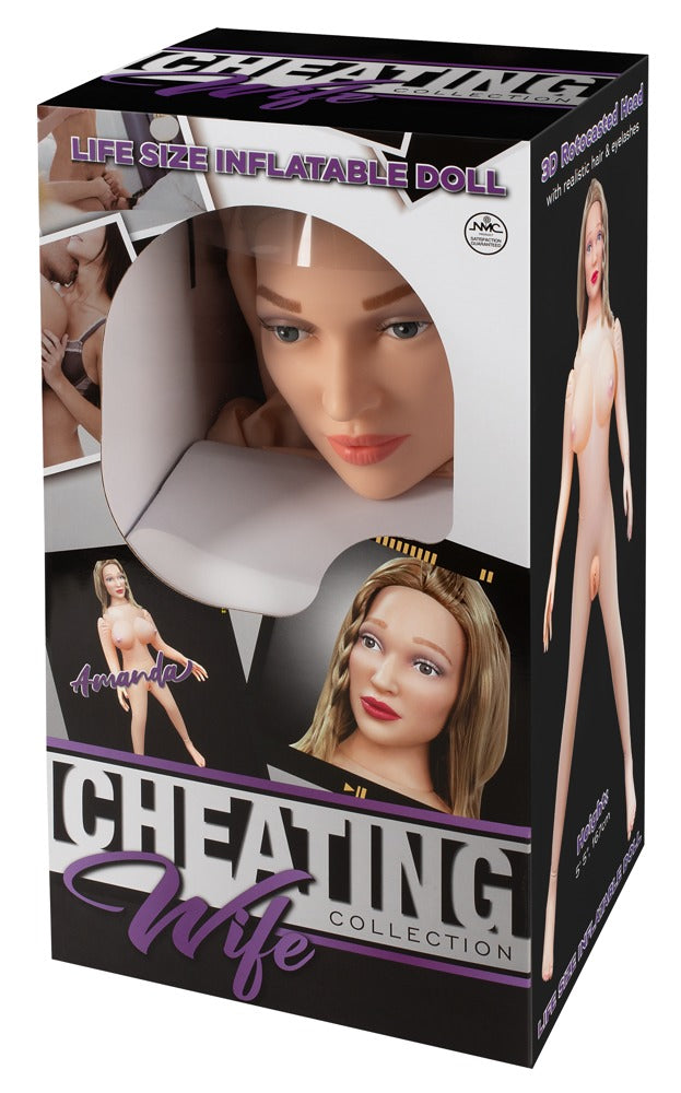Sex Doll Amanda - Muñeca Hinchable Realista Tamaño Natural con Vibrador