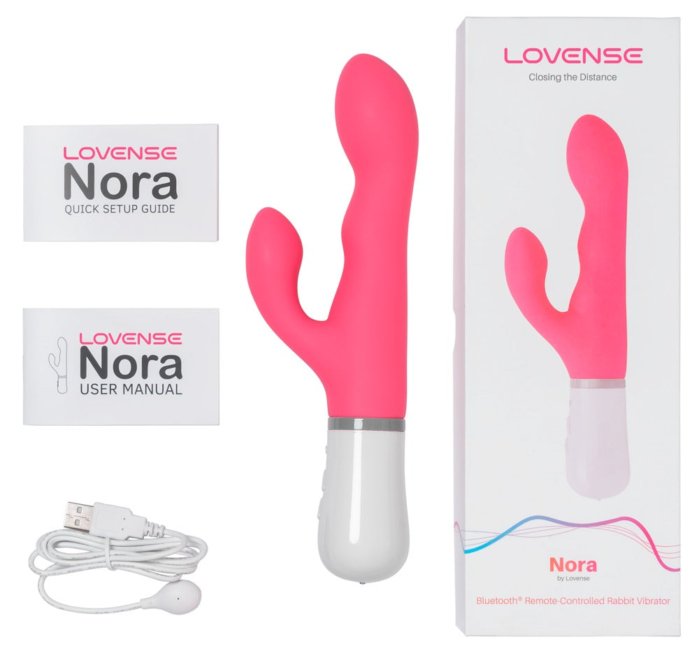 Lovense Nora - Vibrador Conejo Inteligente con Control por App y Bluetooth