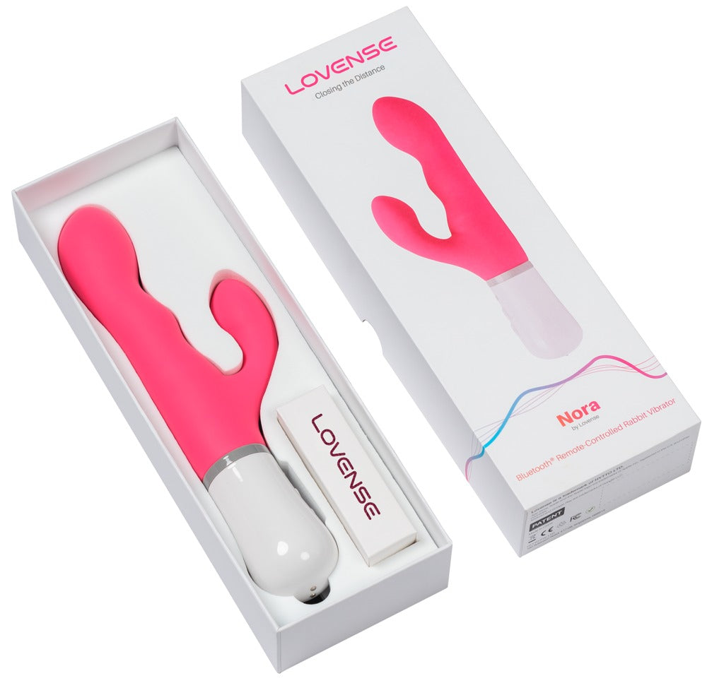 Lovense Nora - Vibrador Conejo Inteligente con Control por App y Bluetooth