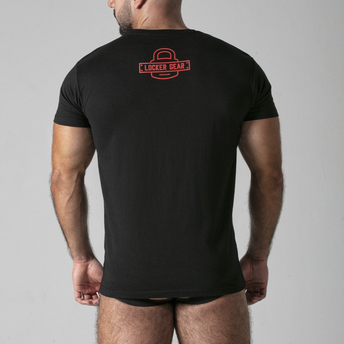 CAMISETA LKG LOCKER GEAR ROJA