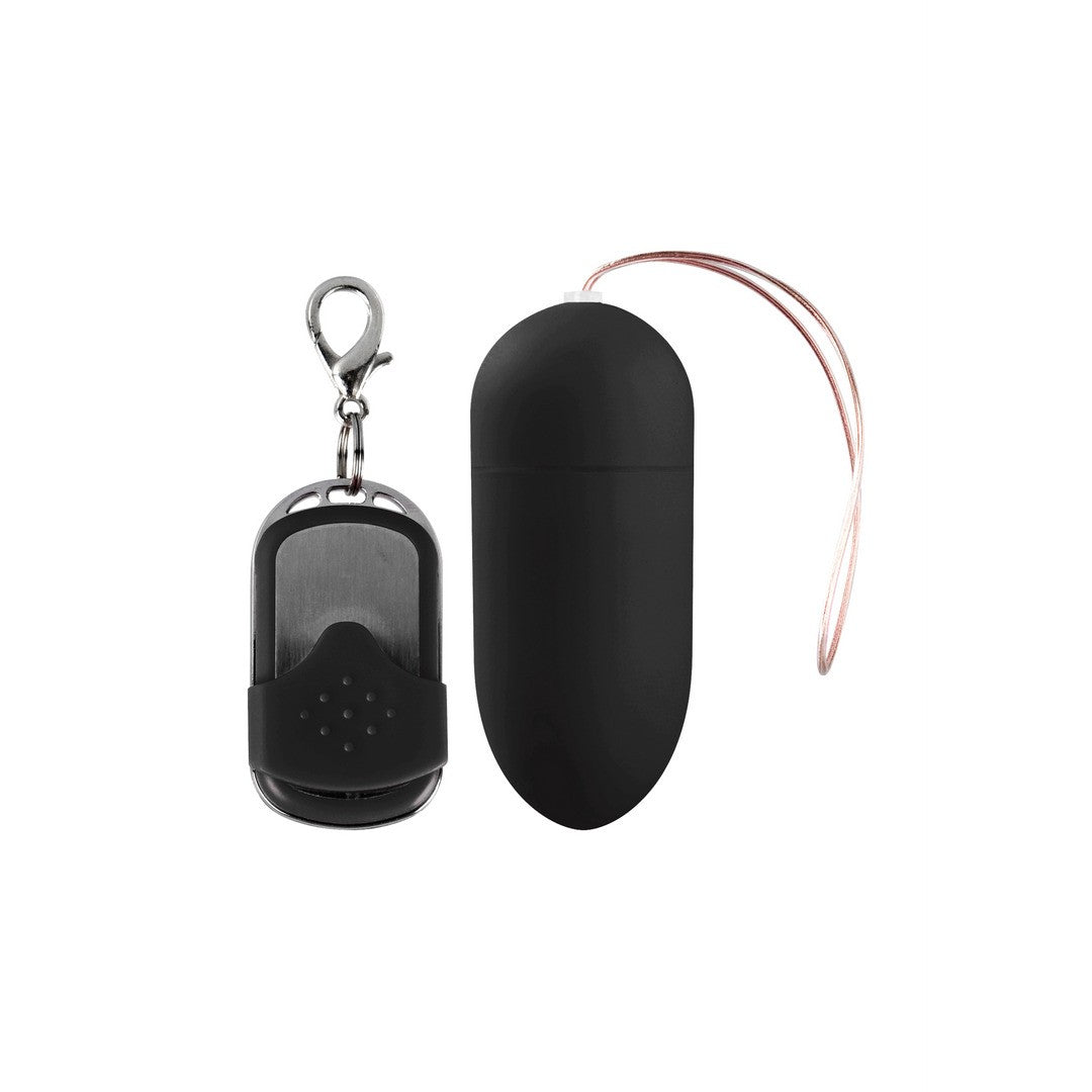HUEVO VIBRADOR CON 10 VELOCIDADES Y MANDO A DISTANCIA L PRETO SHOTS TOYS