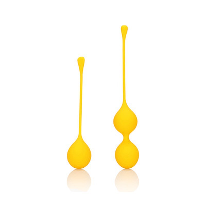 CONJUNTO DE 2 BOLAS VAGINALES KEGEL TRAINING CARAMBOLA LOVELINE