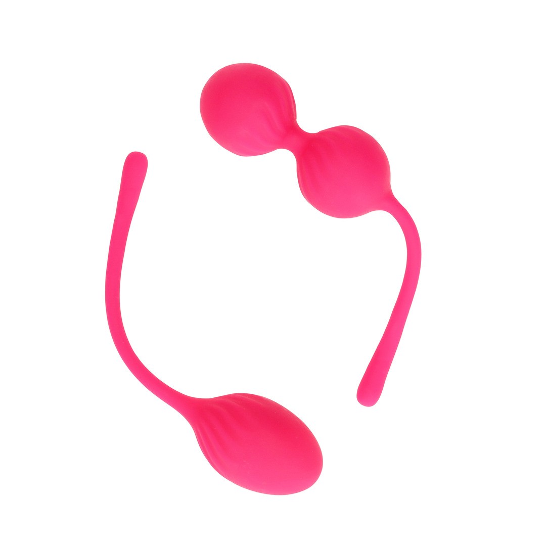 CONJUNTO DE 2 BOLAS VAGINALES THUMPING KEGEL WILD STRAWBERRY LOVELINE
