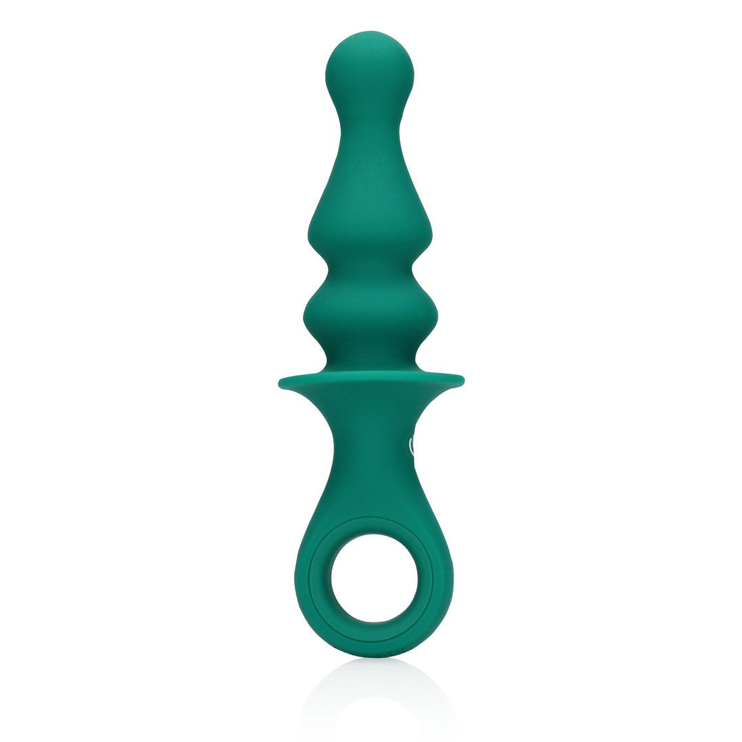 PLUG ANAL PEÓN CON VIBRACIÓN PEACOCK PLUME LOVELINE