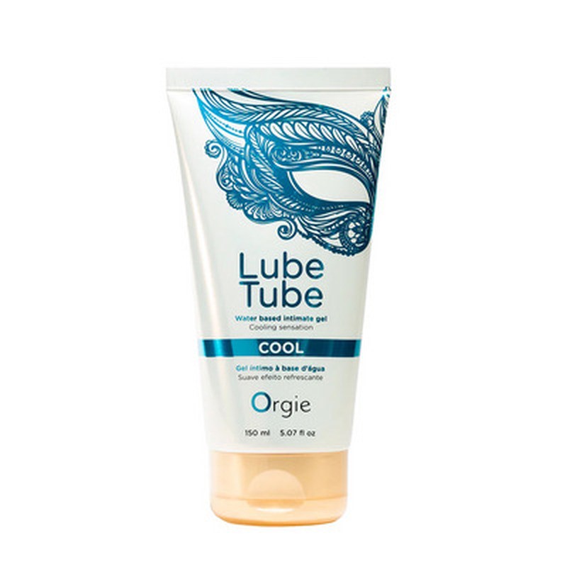 LUBRICANTE A BASE DE AGUA CON EFECTO FRÍO LUBE TUBE 150ML ORGIE