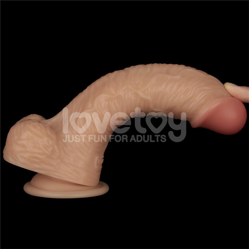 Arnés con Dildo con Vibración 8.5