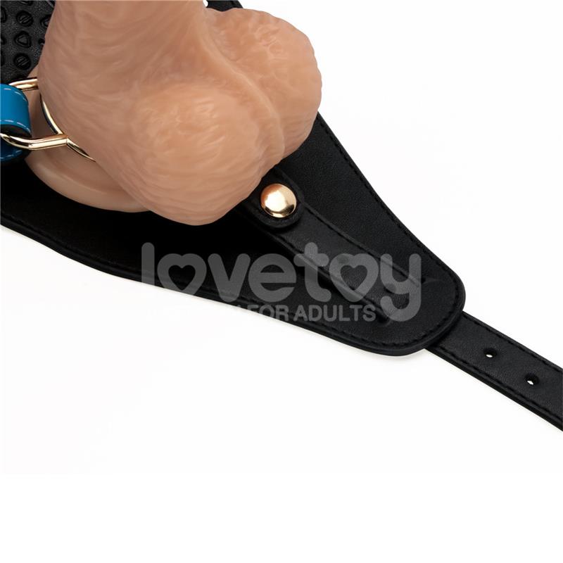 Arnés con Dildo con Vibración 8.5