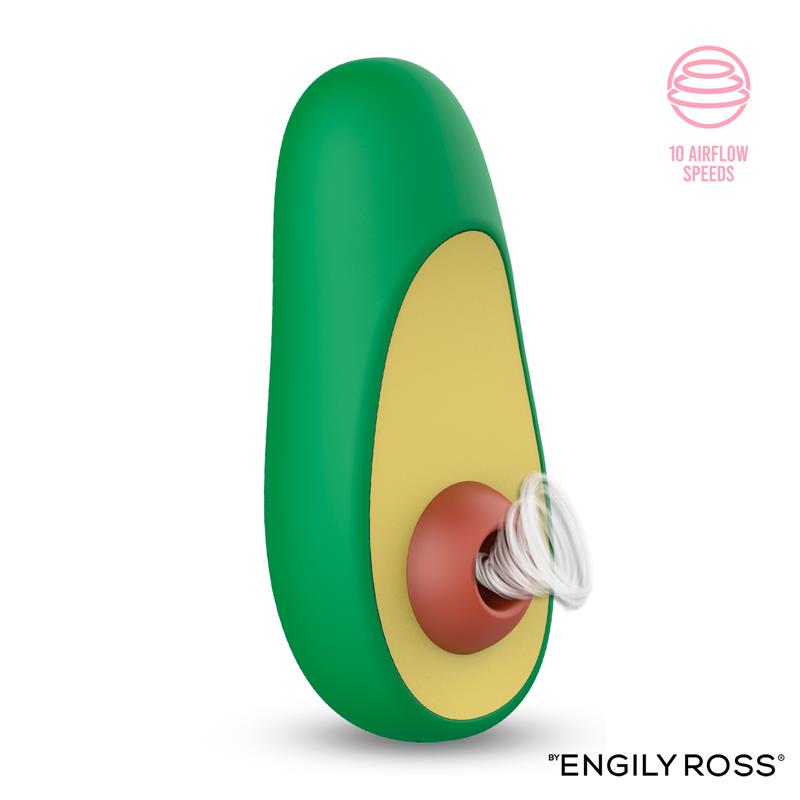 Avocado Estimulador de Clítoris con Succión