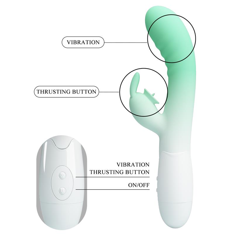 Cerberus Vibrador con Lengua Licking