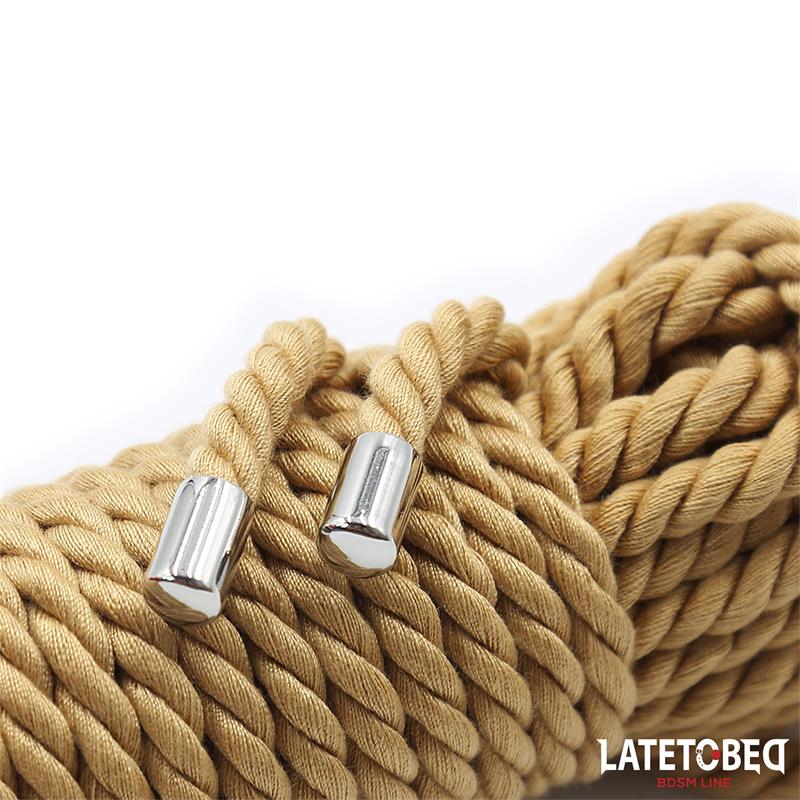 Cuerda de Bondage Detalles Metálicos 10m