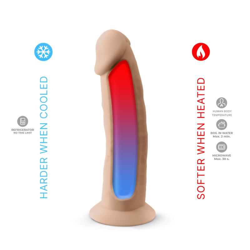 Dildo Dual Density Mod. 2 - 7.5 Natural