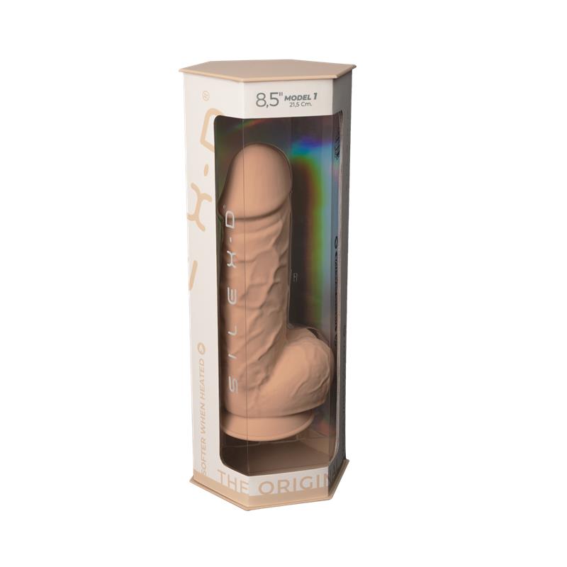 Dildo Dual Density Silicone Mod. 1 - 8.5