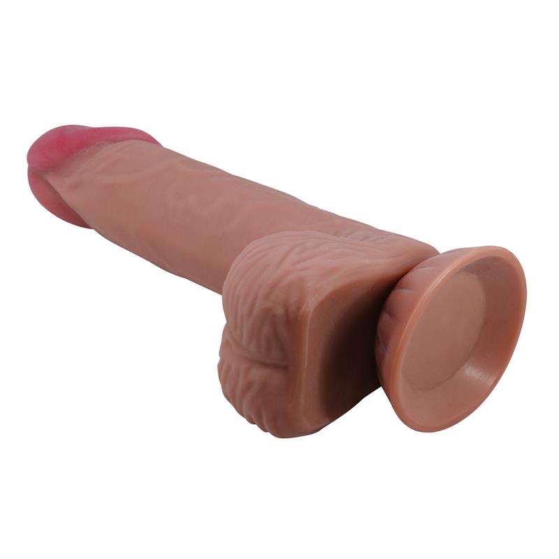 Dildo Realista Piel Deslizante Retractil 20.6 cm