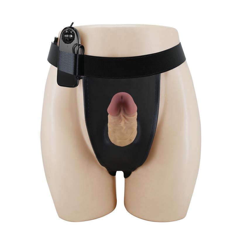 Draven Arnés con Dildo Hueco con Vibración