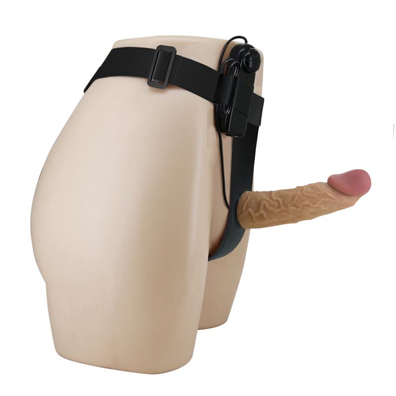 Draven Arnés con Dildo Hueco con Vibración