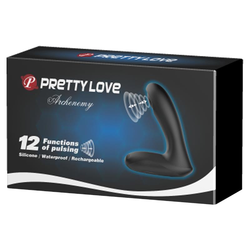 Estimulador Anal y Prostático Archenemy Pulsing USB Silicona