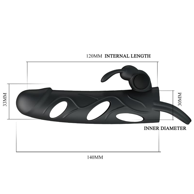 Funda para el Pene con Vibración 5.5
