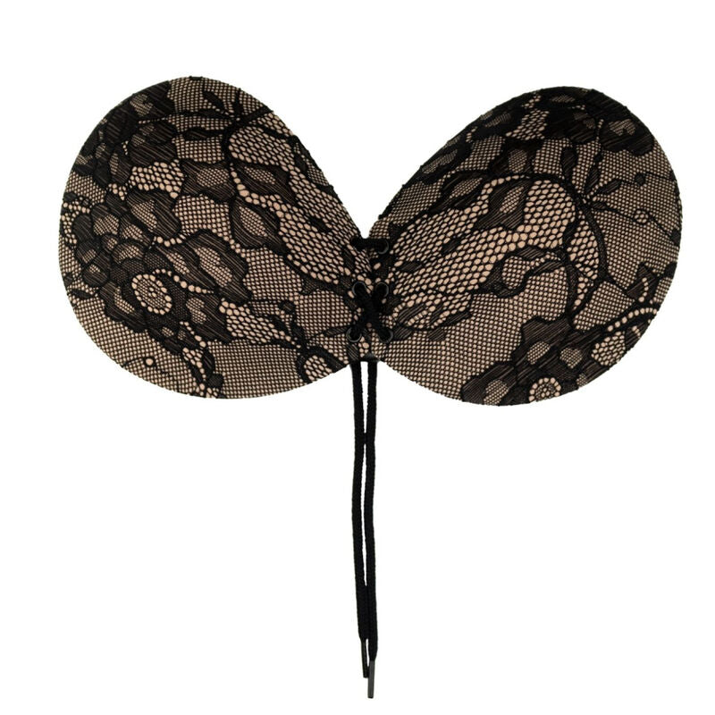 Bye Bra Adhesivo Realce Pecho - Encaje Bordado Talla A