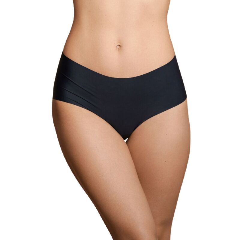 Bye Bra Pack 2 Braguitas Sin Costuras Talla S - Beige y Negro