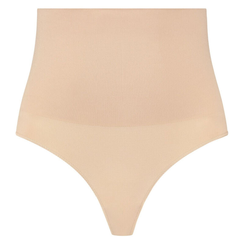 Faja Sin Costuras Estilo Tanga Bye Bra Beige Talla XL