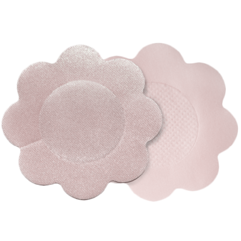 Bye Bra Flower Nipple Cups Pack 3 Unidades Talla XL - Seda Premium