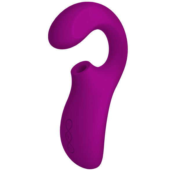 LELO Enigma Double Suction Stimulation Purple Massager