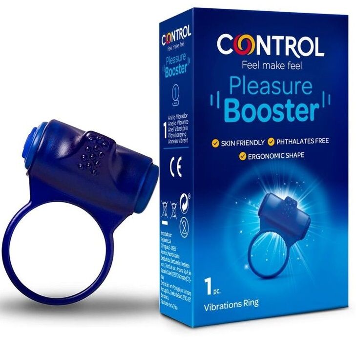 Control Pleasure Booster Vibrator Ring