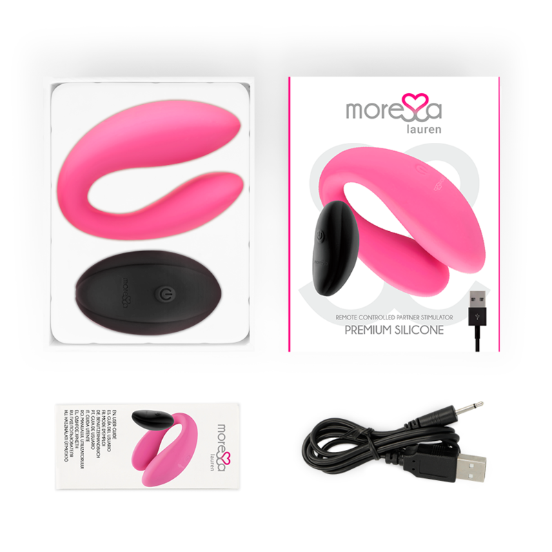 Moressa Lauren - Estimulador Dual con Control Remoto para Parejas