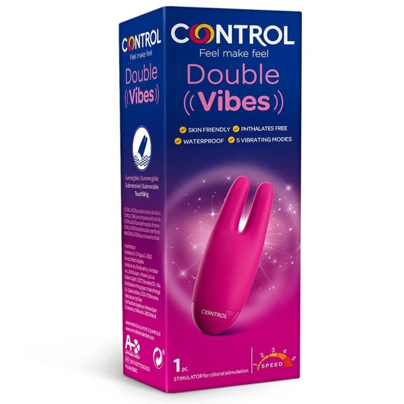 Control Double Vibes Stimulator - Estimulador Dual