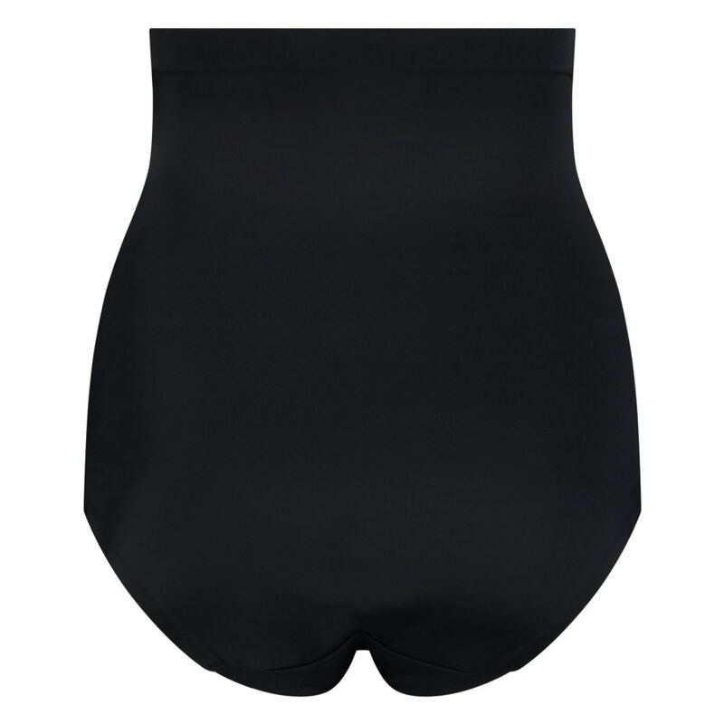 Bye Bra Girdle Seamless Panties Black - Cinta Corporal Transpirable Talla S