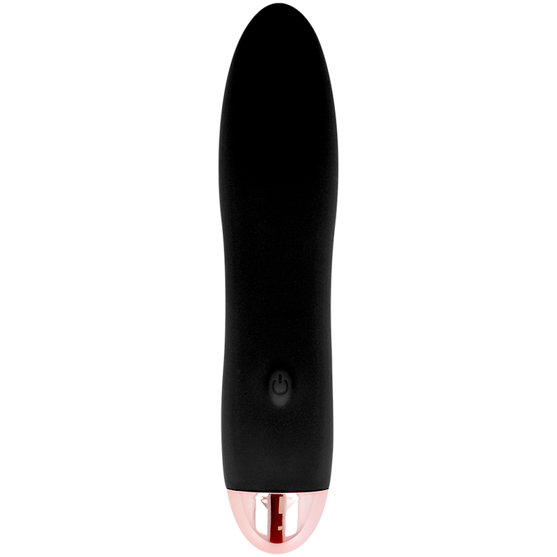 Dolce Vita Rechargeable Vibrator Four Black - 7 Velocidades