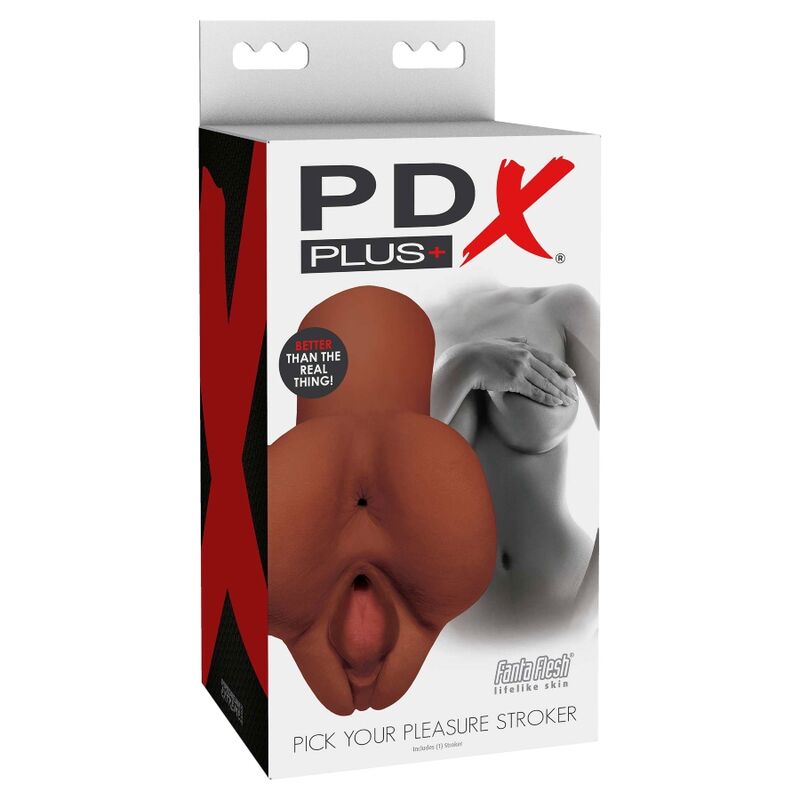 PDX PLUS+ Pick Your Pleasure Masturbador Doble - Diseño Ergonómico